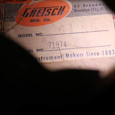 1963 Gretsch 6186 Clipper - Sunburst image 7