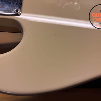 2007 Fender Japan MIJ Aerodyne Jazz Bass AJB Vintage White Matching Headstock image 18