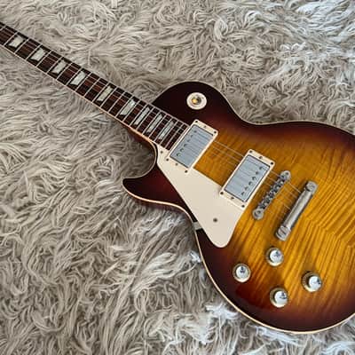2005 Gibson Custom Shop Les Paul Standard 1960 R0 Gloss Faded Tobacco Burst '60 Left Handed Lefty VOS image 15