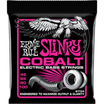 Ernie Ball 2734 Slinky cobalt 45-100 image 1