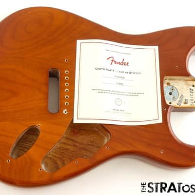 Fender AV II American Vintage 1973 Stratocaster BODY, Strat, Ash Mocha image 2