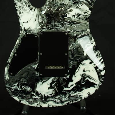 2014 Suhr Modern HH Black/White Drip image 2