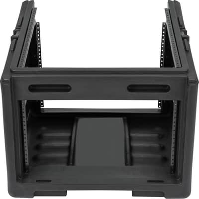 SKB 1SKB-R106W 10x6U Compact Rolling Rig Molded Audio Rack Case image 5
