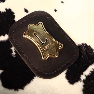 Levy's Canada Guitar Leather Case Cow Cowprint image 8