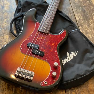Fender FujiGen 1962 Reissue Precision Bass MIJ I-Serial 1990 Three Tone Sunburst image 1