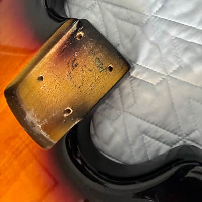 Squier Jazz bass body - Sunburst image 3