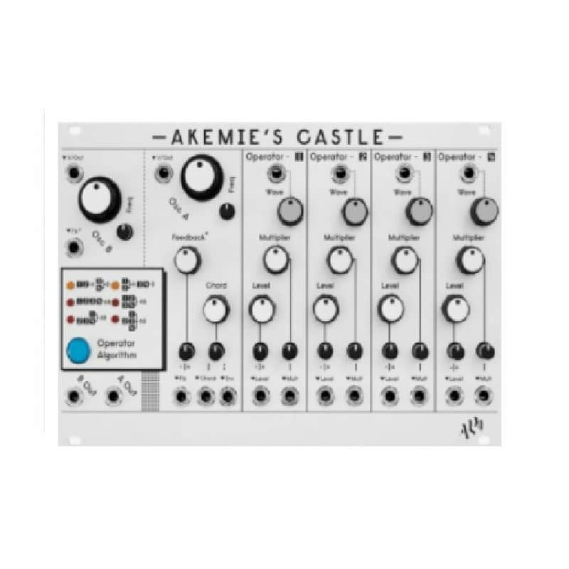 ALM Akemie's Castle Dual 4 Operator FM VCO Module image 1