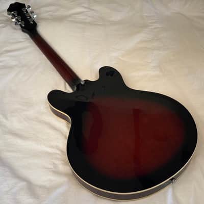 Vintage 1998 Epiphone Dot (Gibson 335) - Made in Korea (MIK) - Cinnamon Burst - Free Pro Setup image 16
