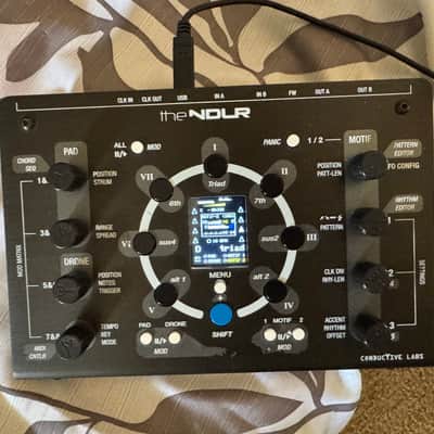 Conductive Labs – The NDLR – 4-Part MIDI Arpeggiator/Sequencer – Wood Sides image 2
