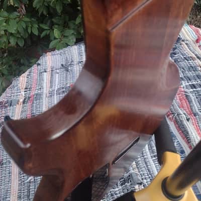 Gibson L6S Deluxe 1974-75 - Bourbon-Walnut (Refinished) Original Wine Red image 8