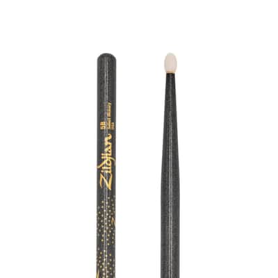Zildjian Z Custom Limited Edition Drum Sticks 5B Black Chroma, Nylon Tip image 2