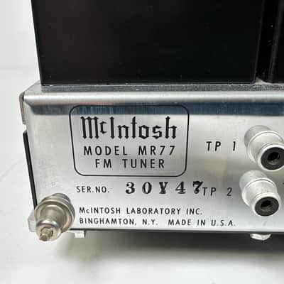 Vintage McIntosh MR77 Tuner image 11
