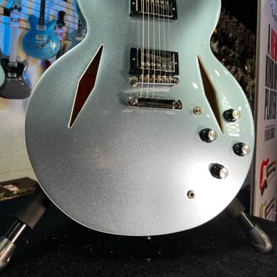 Epiphone Dave Grohl DG-335 Semi hollowbody Electric Guitar - Pelham Blue FREE PLEK! 225 image 3
