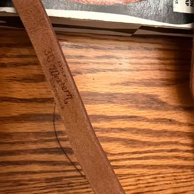 Ace Leather Strap 1960 - Country Western Tooled Leather image 3