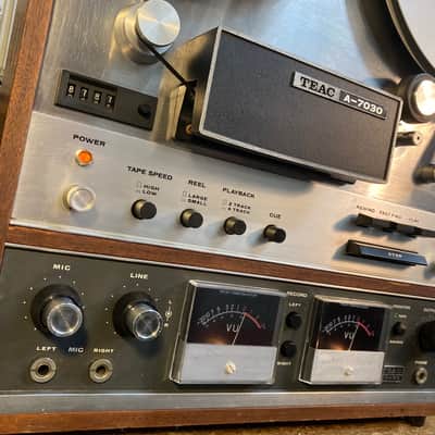 Tascam / Teac A7030 • Fully Serviced• 2 & 4 Track Reel Tape Recorder • RC-701 Remote • image 2