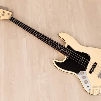 2011 Fender Aerodyne Jazz Bass PJ Left-Handed Vintage White w/ Hangtags, Japan CIJ image 11