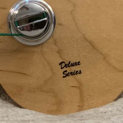 2015 Fender Deluxe Series Precision Bass FSR Sea Foam Pearl Finish Special Edition PJ MIM Mexico image 4