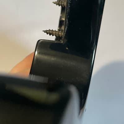 2010's Indonesia Ibanez S7420 7 String Black Modified Guitar Body ZR Tremolo Ready image 21