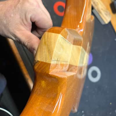 Eichel 4 String Bass Body and Neck 2024 - Clear image 2