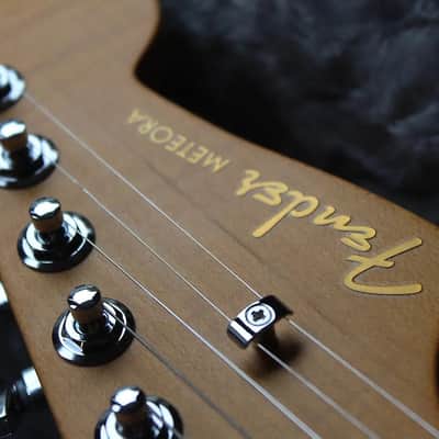 FENDER American Ultra II Meteora with Ebony Texas Tea, HARDCASE image 14