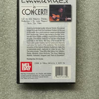 MEL BAY Tommy Emmanuel in Concert Part 2 VHS - new - PAL image 2