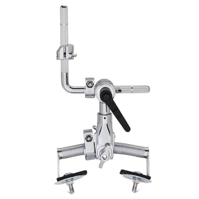 Immagine DW Bass Drum Mounted Retro Rail Mount, Short Version, Chrome - 2