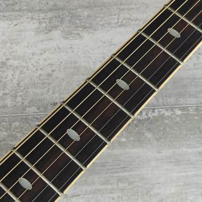 1990's Applause AE-38 Ovation Shaped Acoustic Guitar (Green Burst) image 7