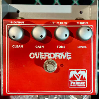 Palmer OVERDRIVE DISTORTION ( New Old Stock) - Red image 3