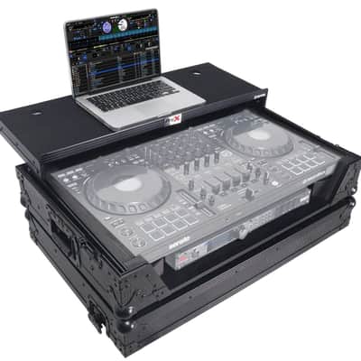 ProX XS-DDJFLX10WLTBLLED Flight Case For Pioneer Controller W/1U Rack Space image 2