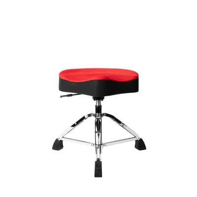 Gator Air Glide Drum Throne Saddle Seat, Red image 4