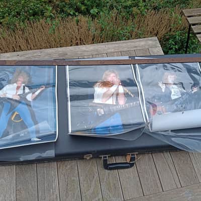 Jackson King V 1986 "Megadeth1" - NOT A REPLICA! Dave Mustaine Original 1986 King V - Serial J2713 image 22