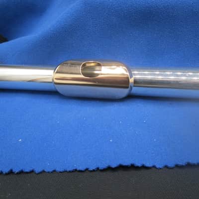 Powell handmade silver and gold headjoint - sterling silver and 14k gold image 2