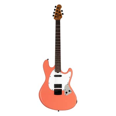 Sterling by Music Man Fluff Signature Stingray Guitar - Rula Thumb Red Open Box image 2