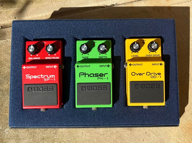 Boss BOX-40 40th Anniversary Box Set 2017 - Green/Red/Yellow image 1