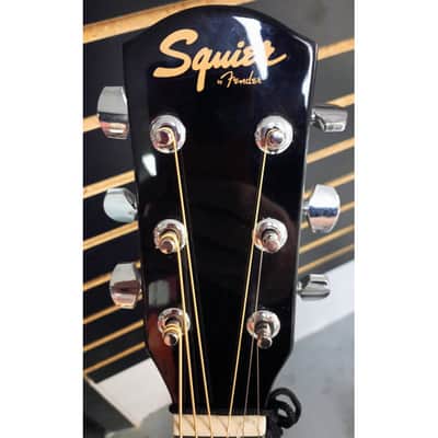 Squier A-150 Acoustic Guitar Black image 4