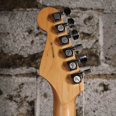 2015 Fender American Elite Stratocaster HSS Shawbucker with Rosewood Fretboard Olympic Pearl w/ Hard Case image 4