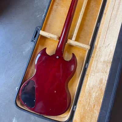 Clean! Gibson SG Jr. 1965 - Cherry imagen 4
