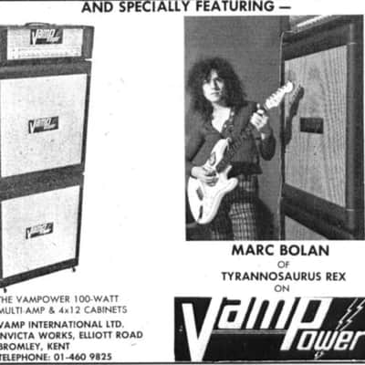 VINTAGE VAMP "VAMPOWER" MK III "AUDIO-PACK" 100 WATT - ALL ORIGINAL - EARLY 70'S - RARE - MADE IN UK image 17