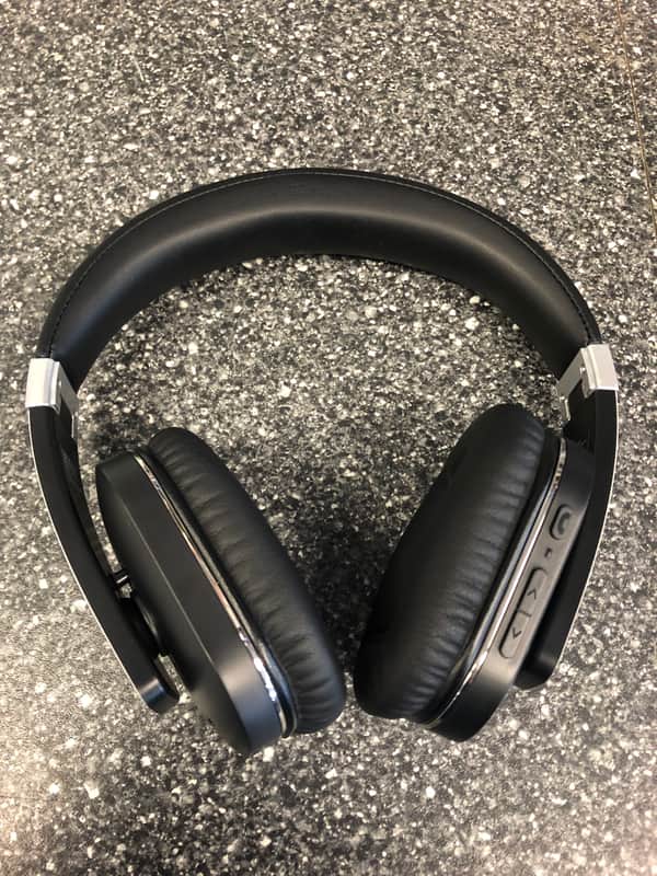 Headrush HRF 581 Over-Ear Wireless Bluetooth® Headphones Silver/Black image 1