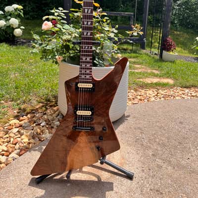 Schecter USA Custom Shop E-1 2020 - Gloss Natural Top / Satin Natural Back image 1