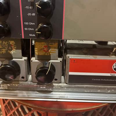 Three RCA BA11A Tube Preamps Racked W/Spare Module image 4