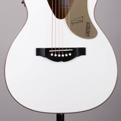 Gretsch G5021WPE Rancher Penguin Parlor Acoustic-Electric Guitar - White image 1