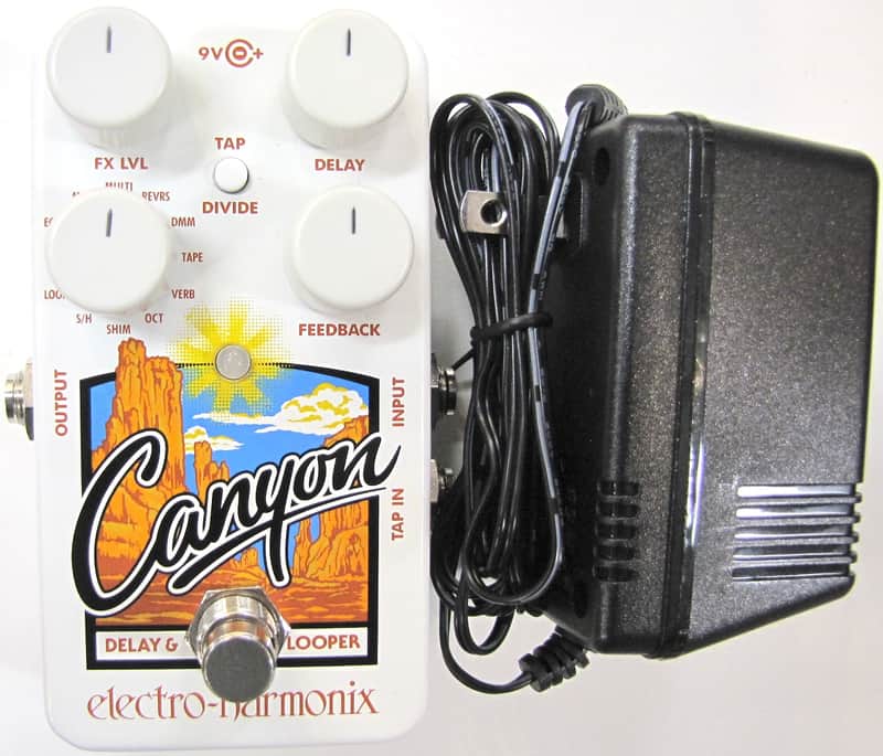 Used Electro-Harmonix EHX Canyon Delay and Looper Guitar Pedal! image 1