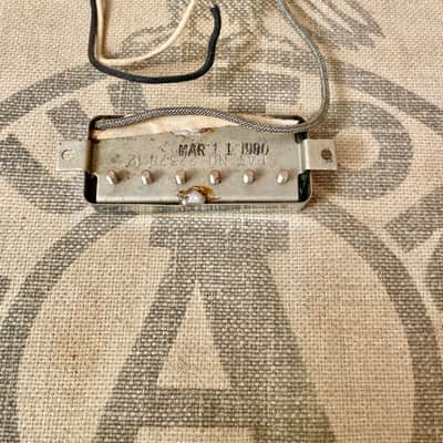 1980 Gibson Patent Stamp (Pat No) Mini Humbucker Pickup Chrome Vintage 1980's image 2