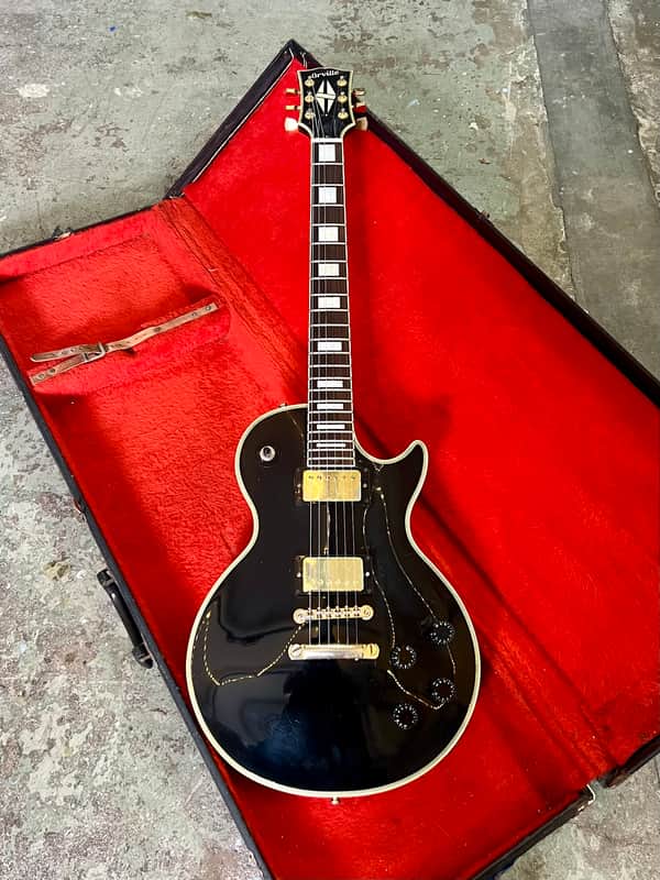 Orville by Gibson Les Paul Custom c 1993 - Black Beauty | Reverb