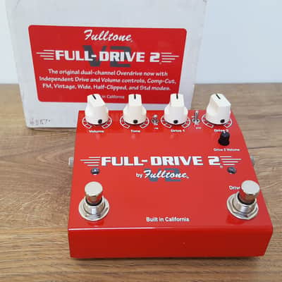 Fulltone Full-Drive 2 V2 2018 - Present - Red image 4