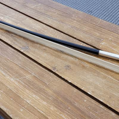 Presto 1/2 Size Carbon Fiber Bass Bow  Ebony image 5