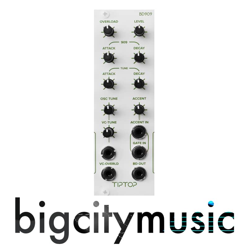 Tiptop Audio BD909 Bass Drum Generator Eurorack Module image 1
