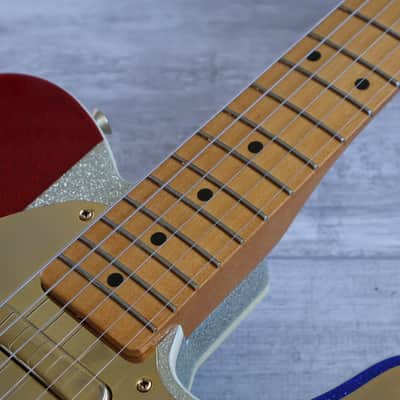 2024 Fender Limited Edition Buck Owens Telecaster (Red Silver & Blue Sparkle) image 7