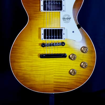 Heritage Custom Core H150 Factory Special Black Limba Honeyburst image 1
